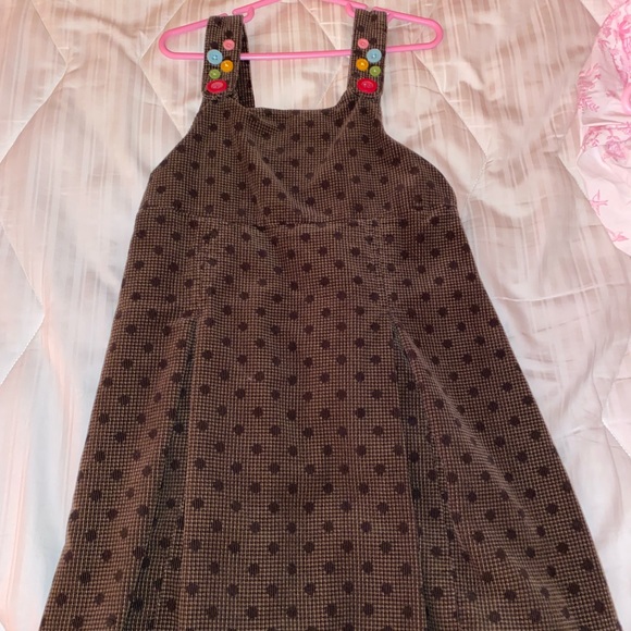 Girls Gymboree brown dress size 7 - Picture 1 of 6